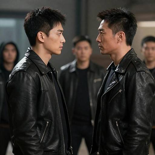 Intense Standoff in Industrial Setting