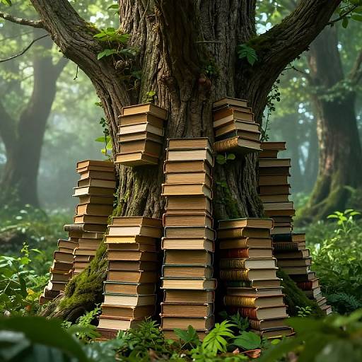 Enchanted Forest with Golden Books