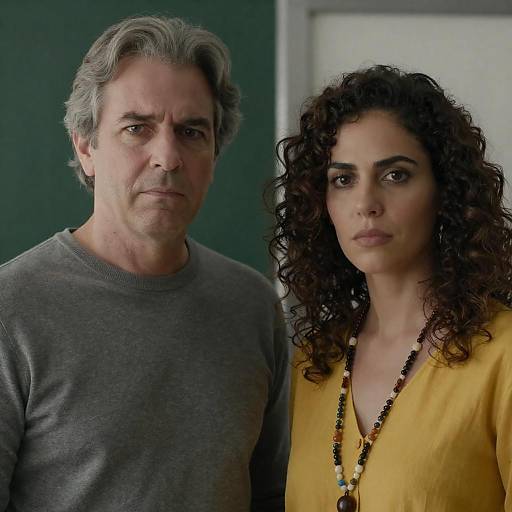 Intimate Portrait of Two Individuals