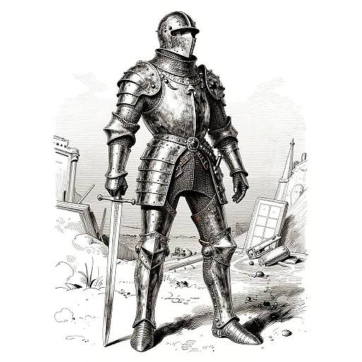 Victorian Steampunk Engineer Illustration