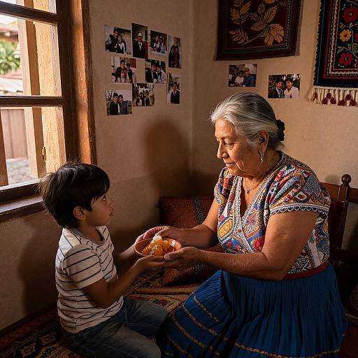 Cozy Latin American Home at Dusk