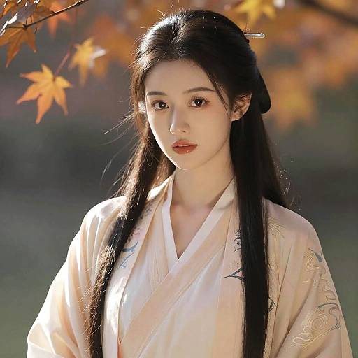 Stunning Portrait of a Girl in Hanfu