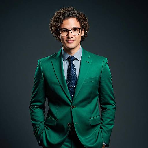 Photorealistic Portrait of a Young Scientist