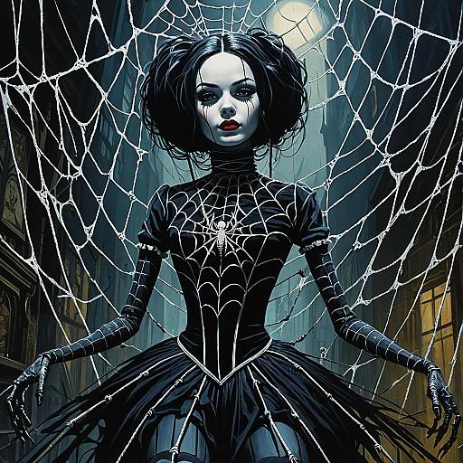 Haunting Portrait of a Demented Marionette