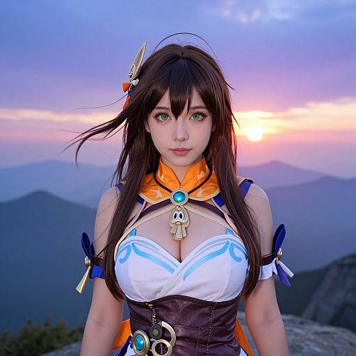 Realistic Portrait of Terra Cosplay