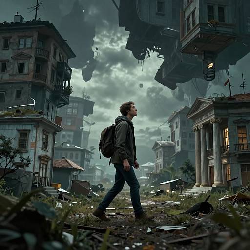 Dramatic Displacement in Distorted World