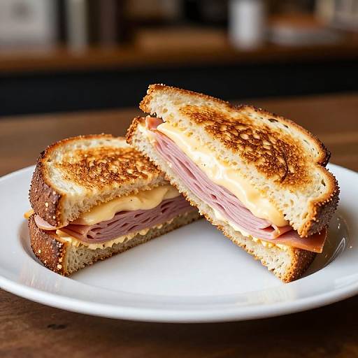 Classic Croque Monsieur Sandwich