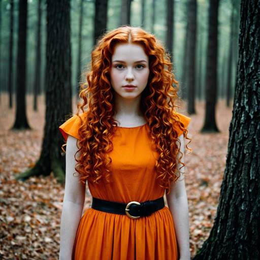 Makima Inspired Halloween Costume in Nature
