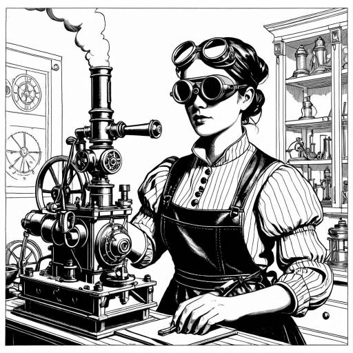 Steam-Powered Automaton Teaching Magic