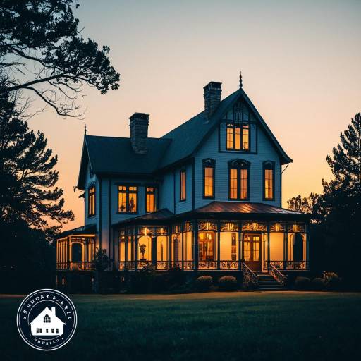 Art Nouveau Real Estate Photography Logo