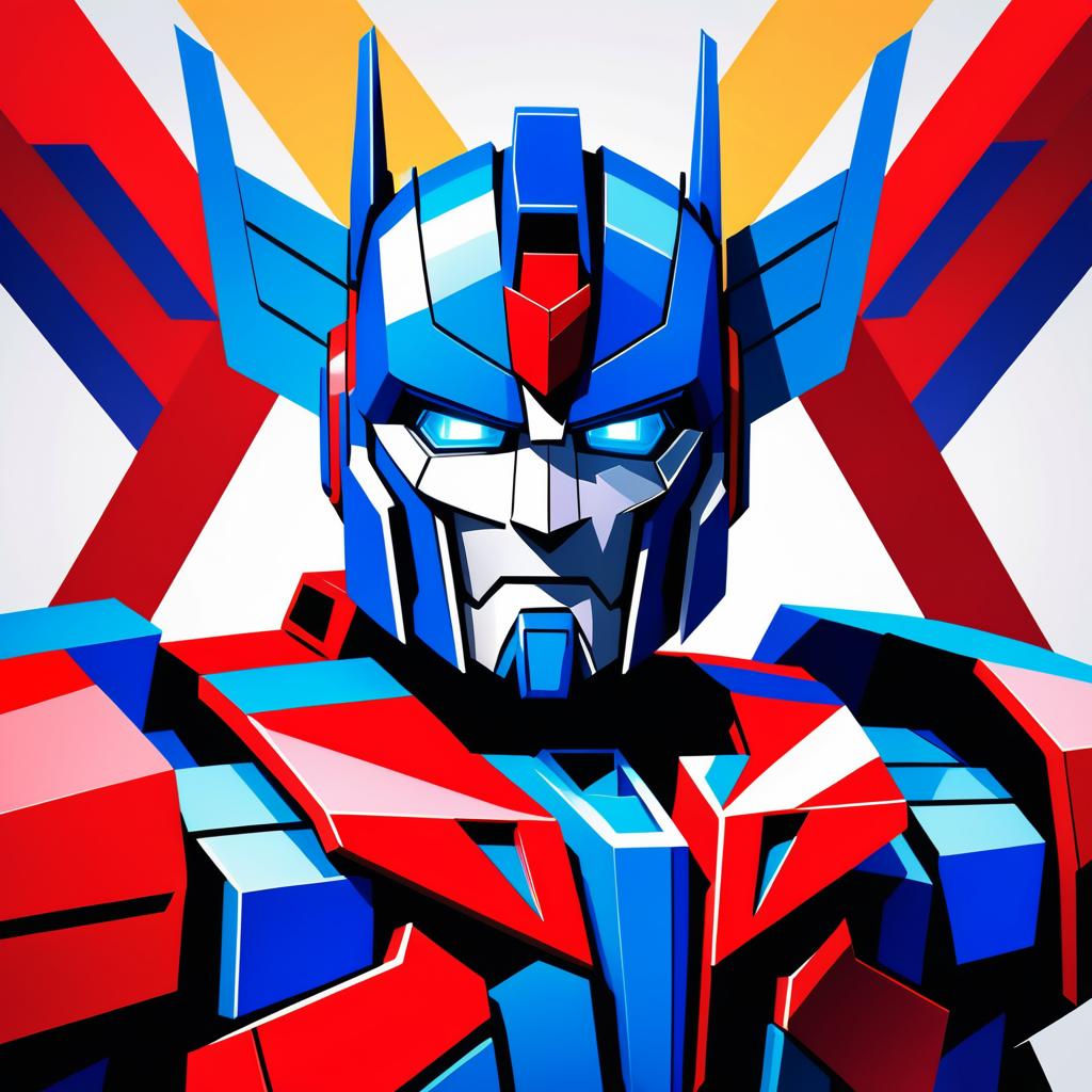 Abstract Geometric Interpretation of Optimus Prime