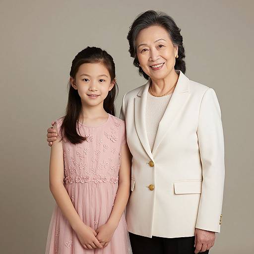 Intergenerational Fashion Swap Moment