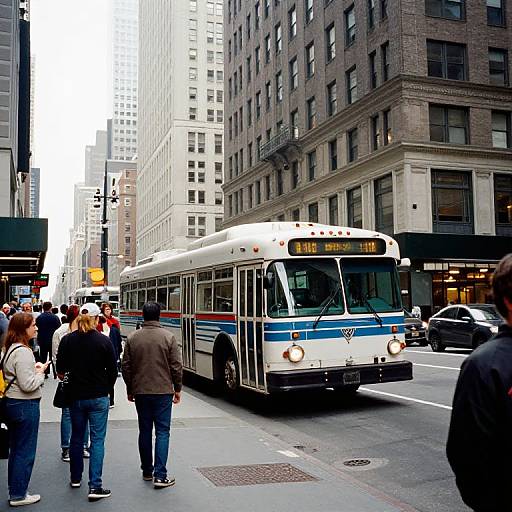 Vintage NYC Street Scene on Film