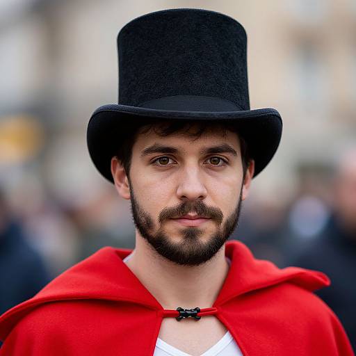 Realistic Storybook Circus Boy Portrait