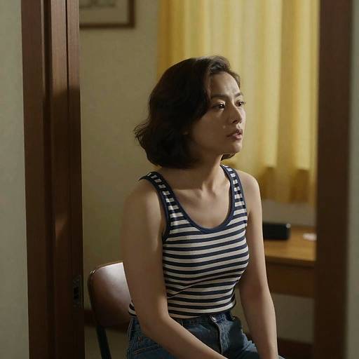 Mid-20th Century Woman Indoors