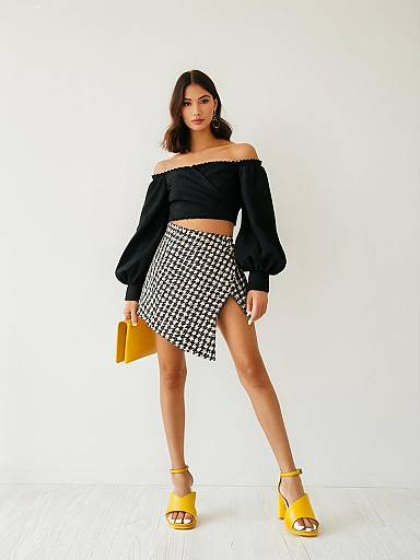 Woman in Contemporary Street Style Outfit