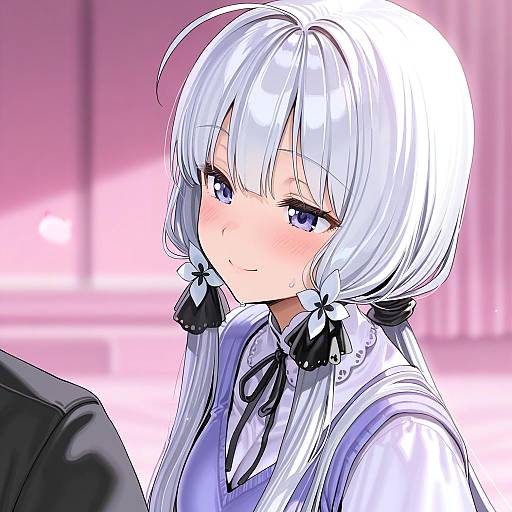 Illustration of Hello kitty (character), sanrio in the style of Kanzarin