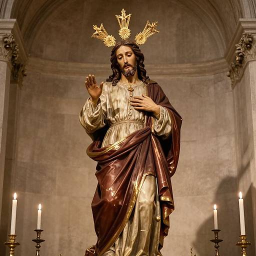 Sacred Heart of Jesus Illustration