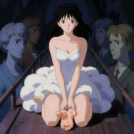 Surreal Fantasy Sci-Fi Young Lady