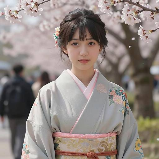 Evil Elegance: A Kimono Portrait