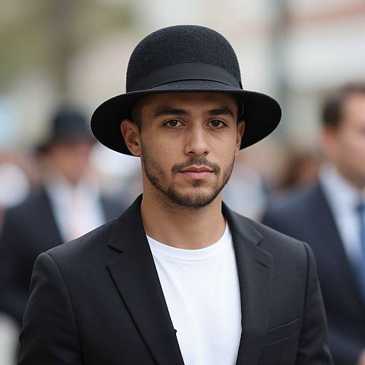 Realistic Male Portrait with Costume