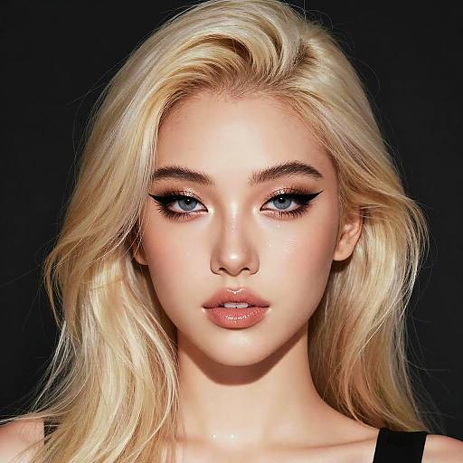 High-Quality Cinematic Blonde Portrait