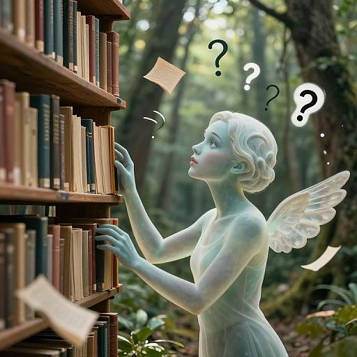 Librarian and Living Books Forest