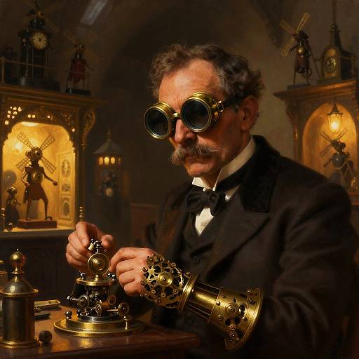 Clockmaker of the Automaton Bazaar