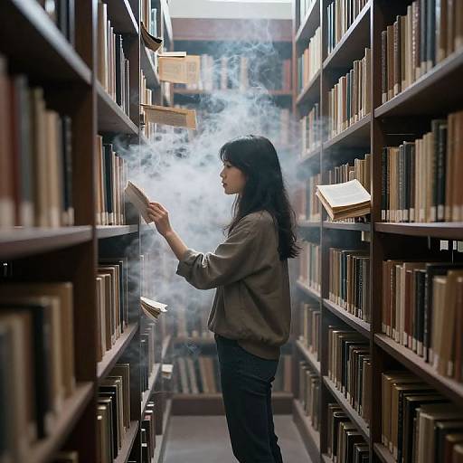 Smoky Librarian in Invisible Archive