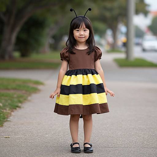 Snuggly Snail and Bee Costume Duo