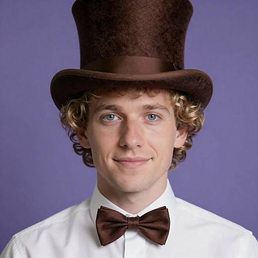 Elegant Portrait of a Smiling Man