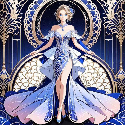 Elegant Lady with Mesmerizing Features