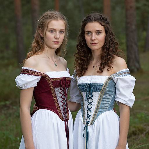 Glamour Models as Village Maidens