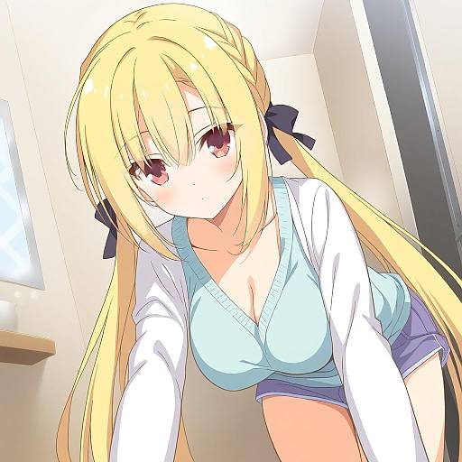 Illustration of Arihara nanami, riddle joker in the style of Marugoshi teppei