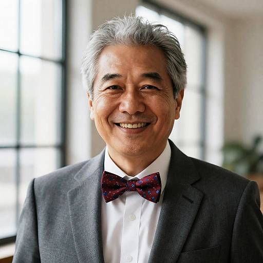 Cheerful Middle-Aged Man Portrait