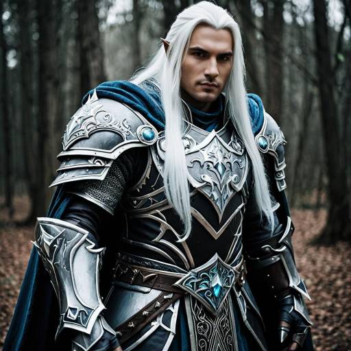 Mystical Armored Knight Cosplay Costume
