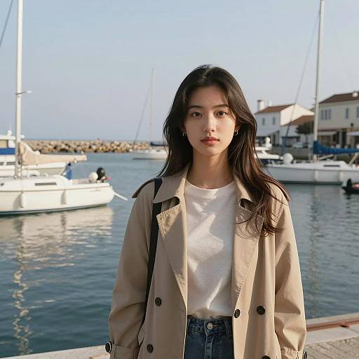 Serene Marina Portrait of a Young Woman