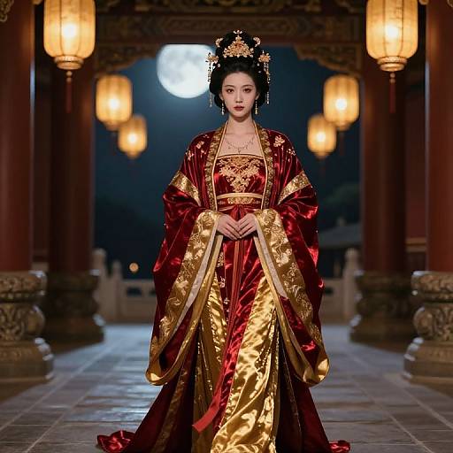 Divine Empress in Moonlit Palace