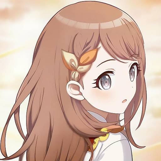 Illustration of Hanasato minori, project sekai in the style of Nyoro (nyoronyoro000)