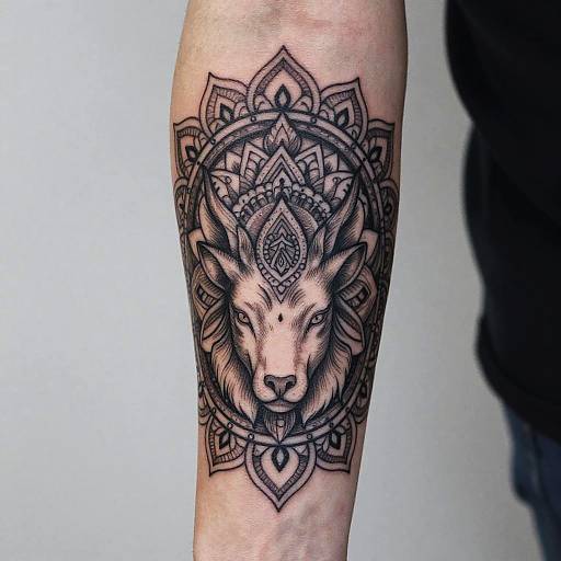 Mandala Animal Tattoo Design Generator