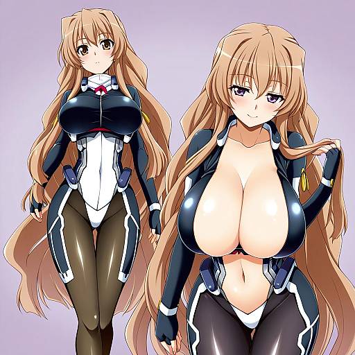 Illustration of Aoi kimi, kyoukaisenjou no horizon in the style of Mikagami hiyori