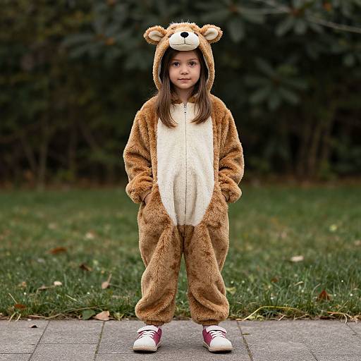 Kid in Huggy Wuggy Costume