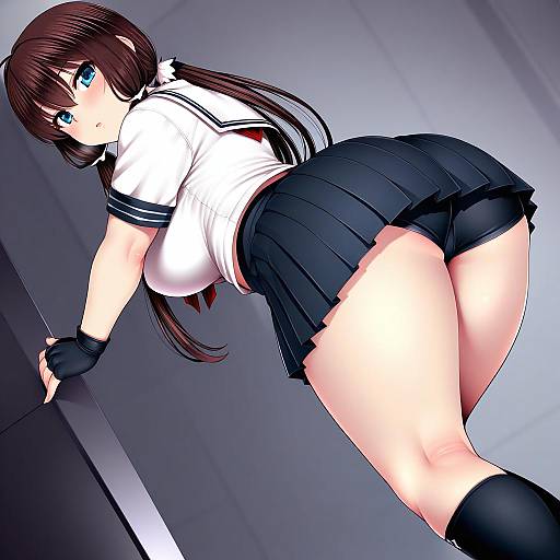 Illustration of Arihara tsubasa, cinderella series in the style of Haseru (ginku mh)