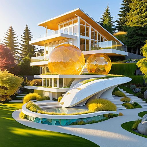 Anime-Inspired Sustainable House Design Anime-Inspired Sustainable House Design