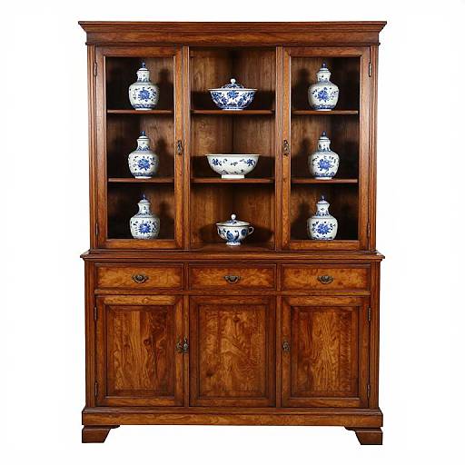 Pennsbury Manor Maple Hutch Buffet