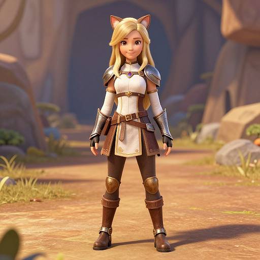 Fionna Adventure Costume Portrait