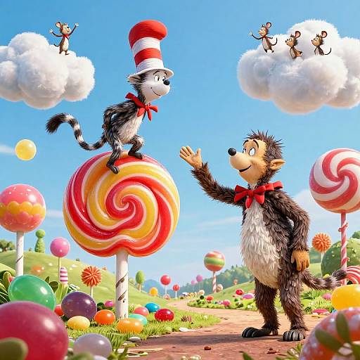 Whimsical Bug's-Eye View of Horton