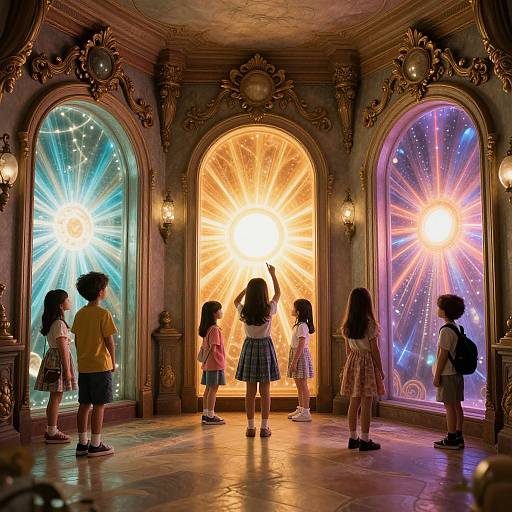 Children Discover Hidden Talents Through Magical Mirrors