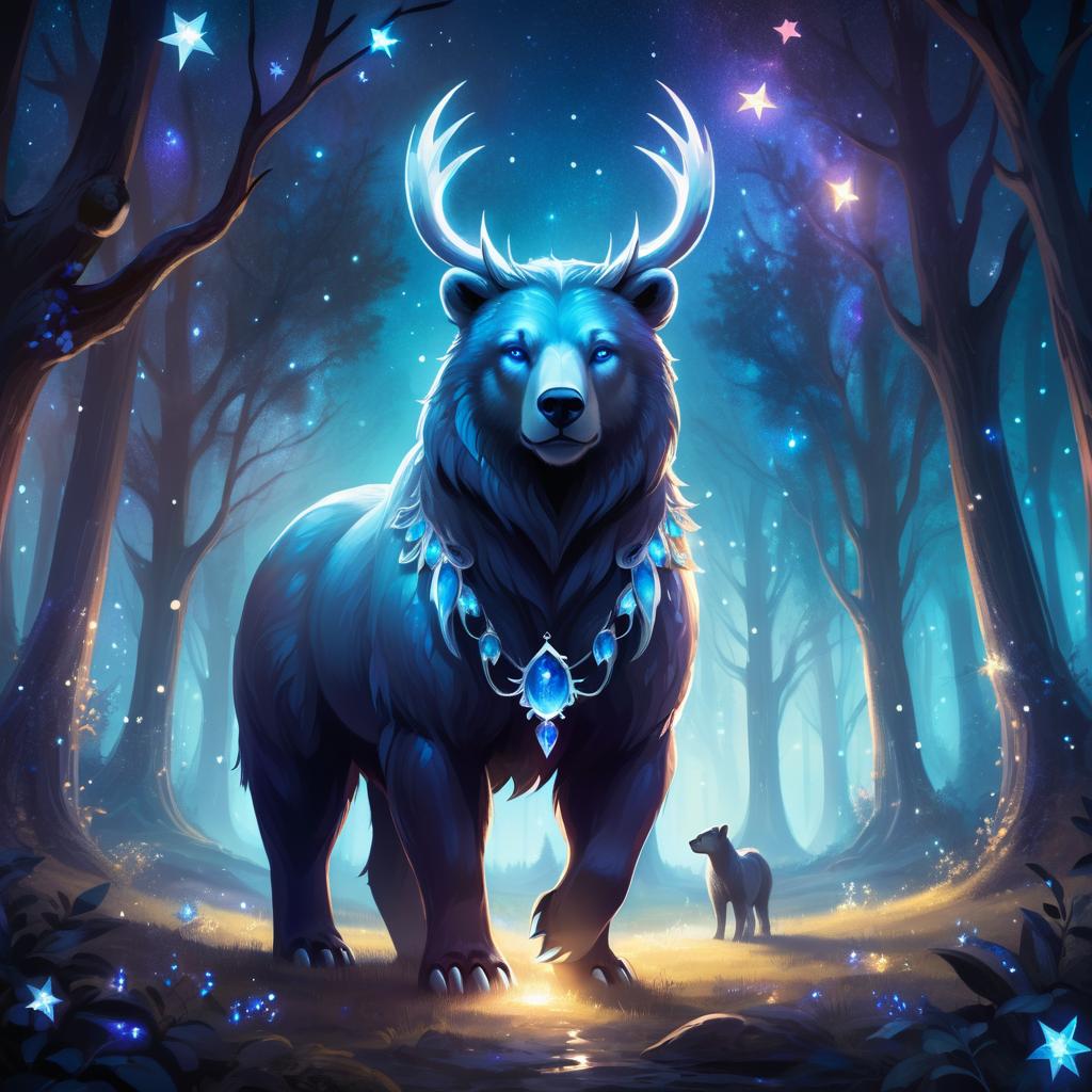 Enchanted Twilight: Fearsome Centaur-Bear