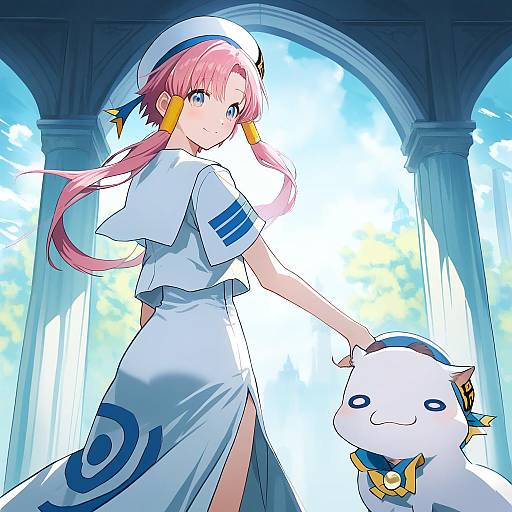 Illustration of Aria pokoteng, aria (manga) in the style of Reia 76